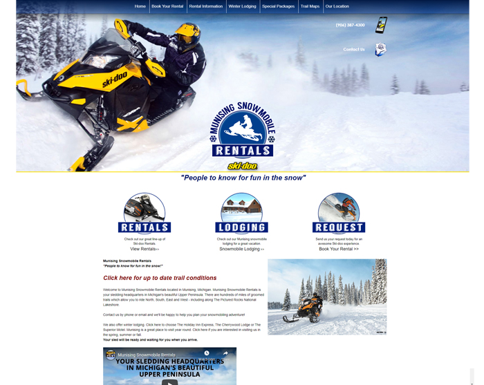 Munising Snowmobile Rentals