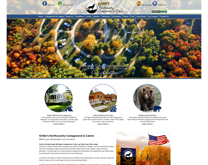 Kritter's Northcountry Campground & Cabins
