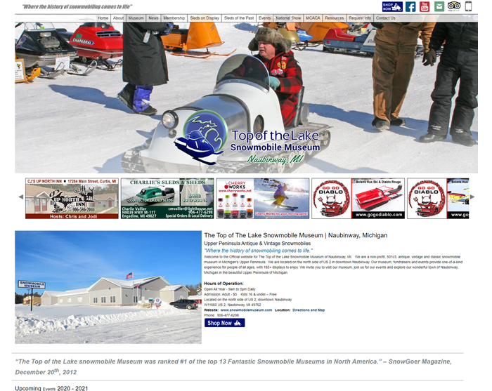 The Top of The Lake Snowmobile Museum